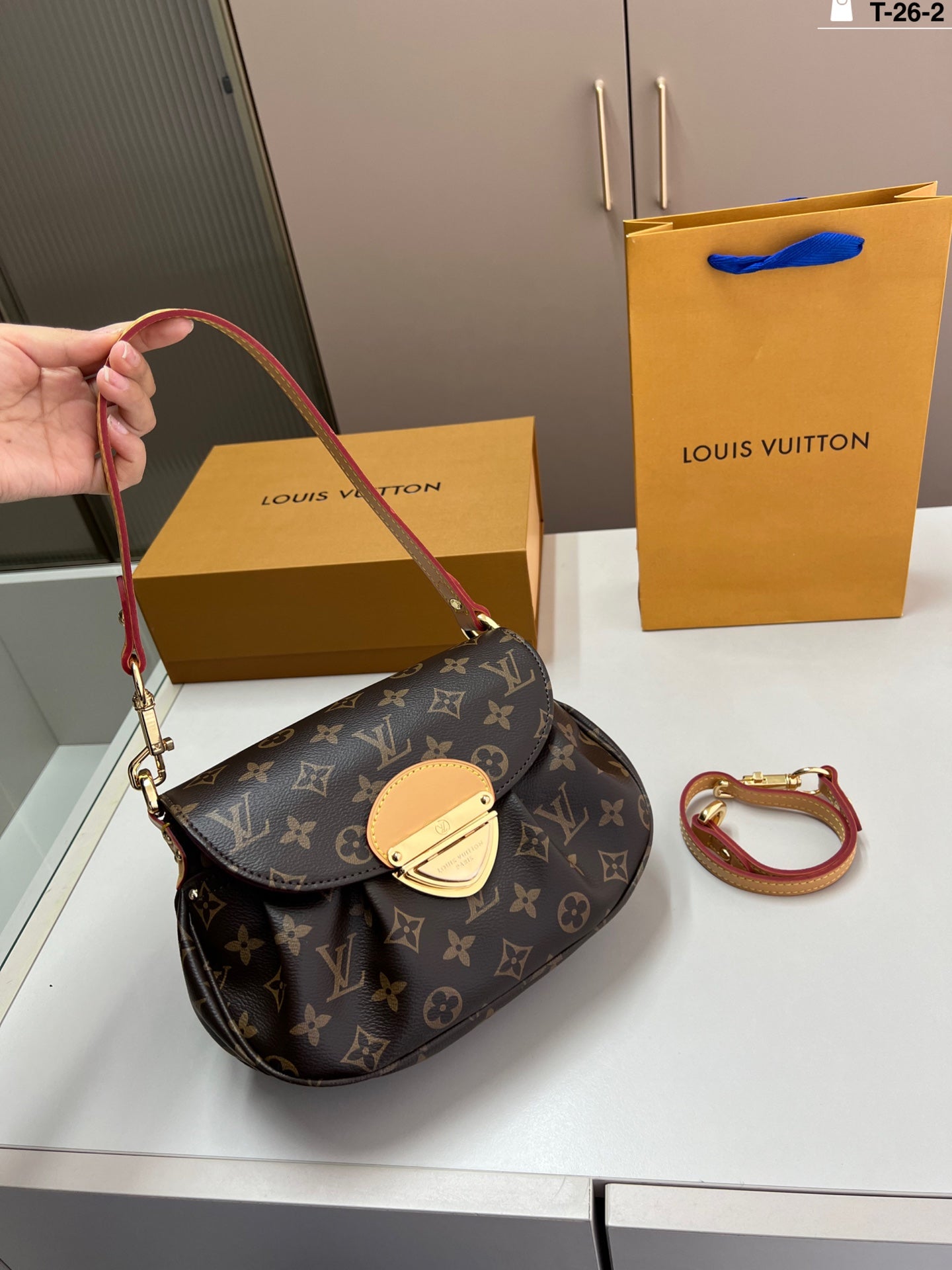 louis new arrival Sunset vibe bag size: 25*16 cm