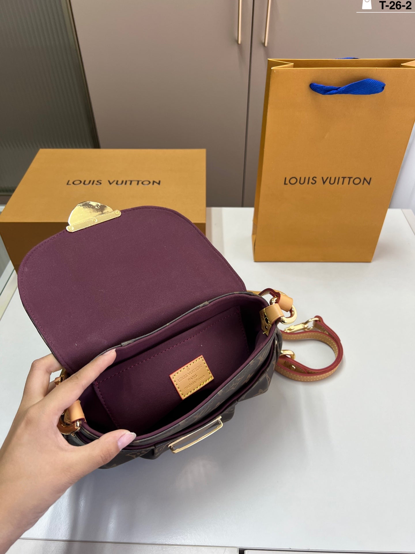 louis new arrival Sunset vibe bag size: 25*16 cm