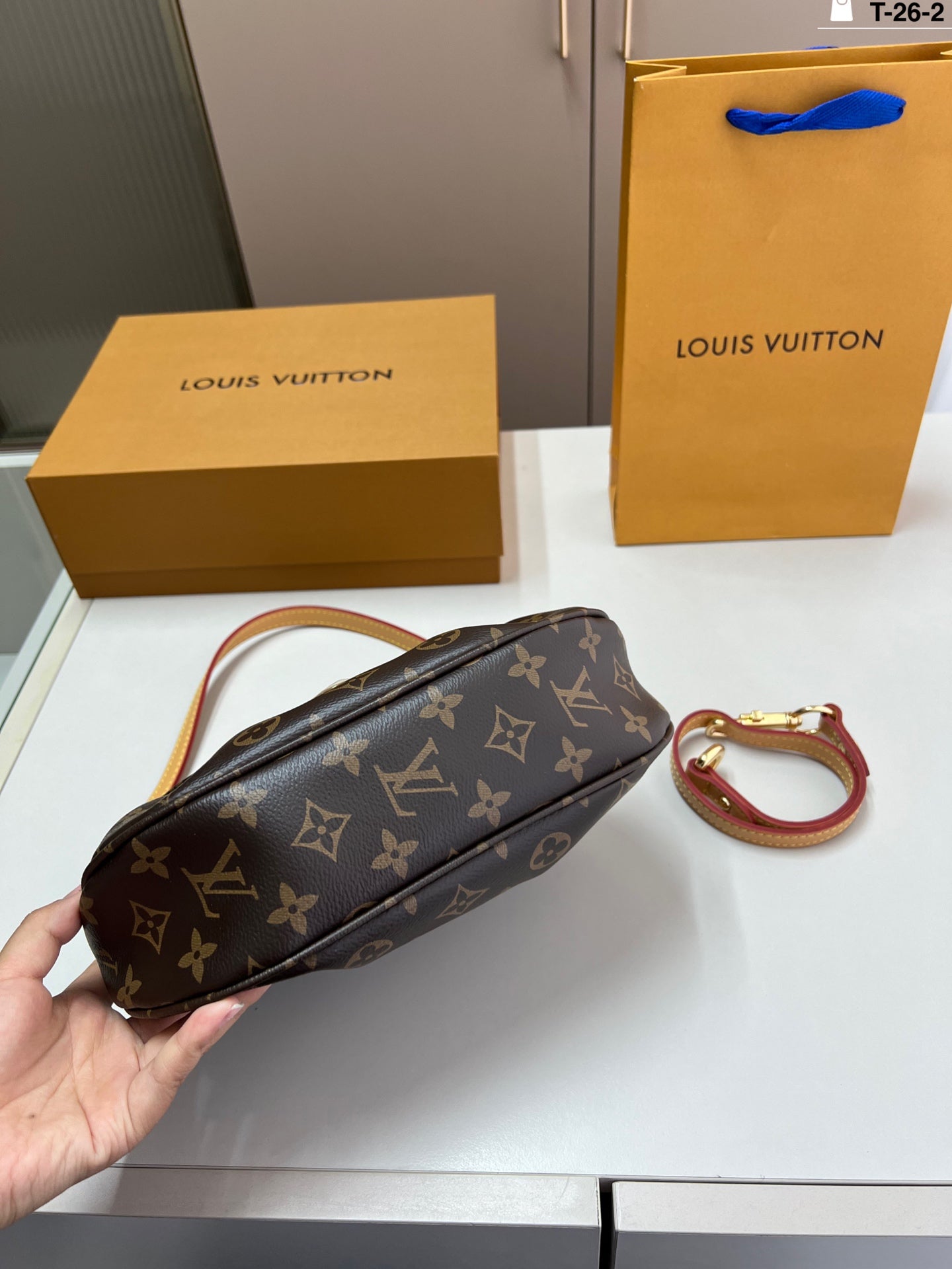 louis new arrival Sunset vibe bag size: 25*16 cm