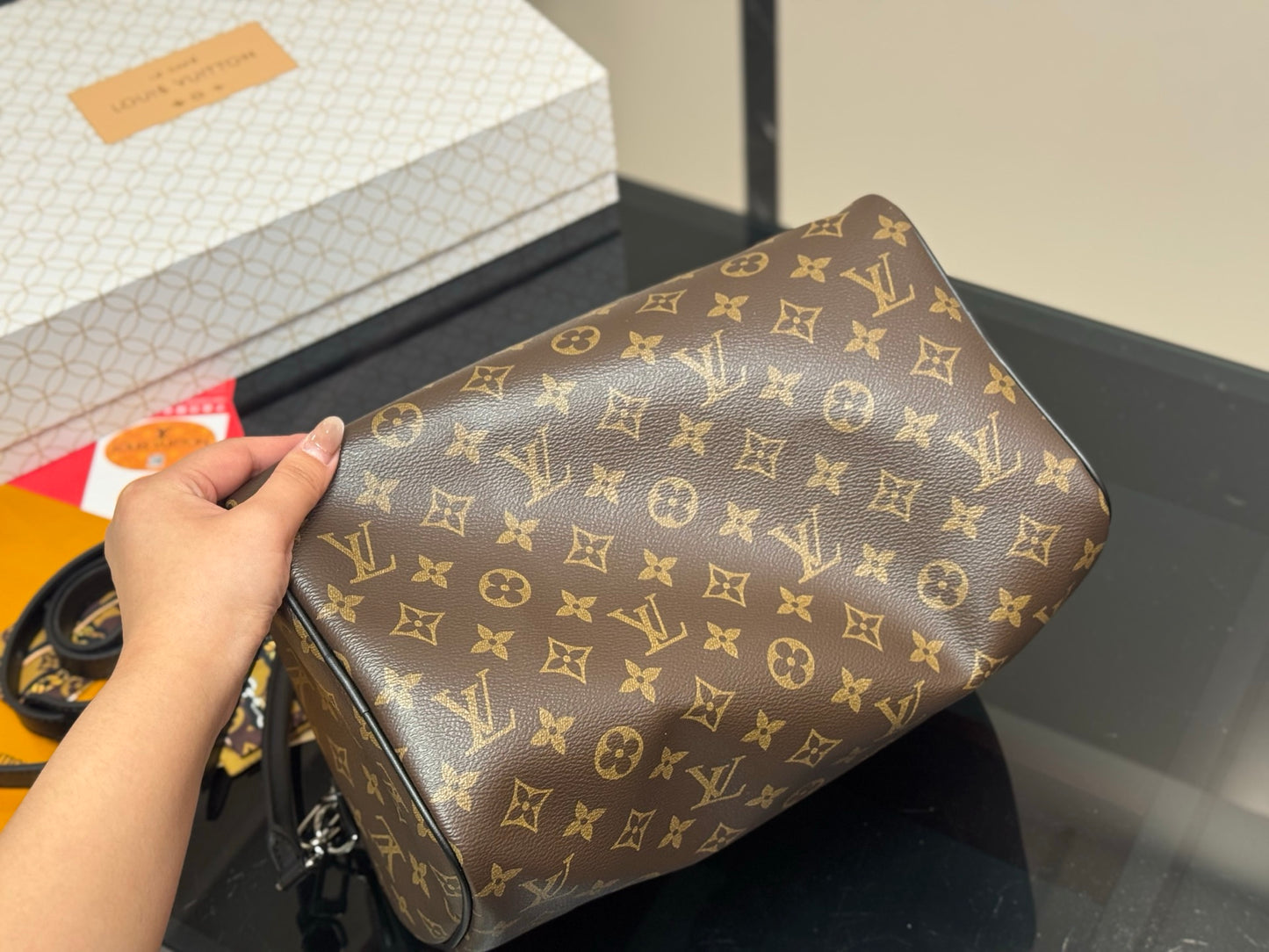 Louis new arrival 25ss keepall bag size: 30cm