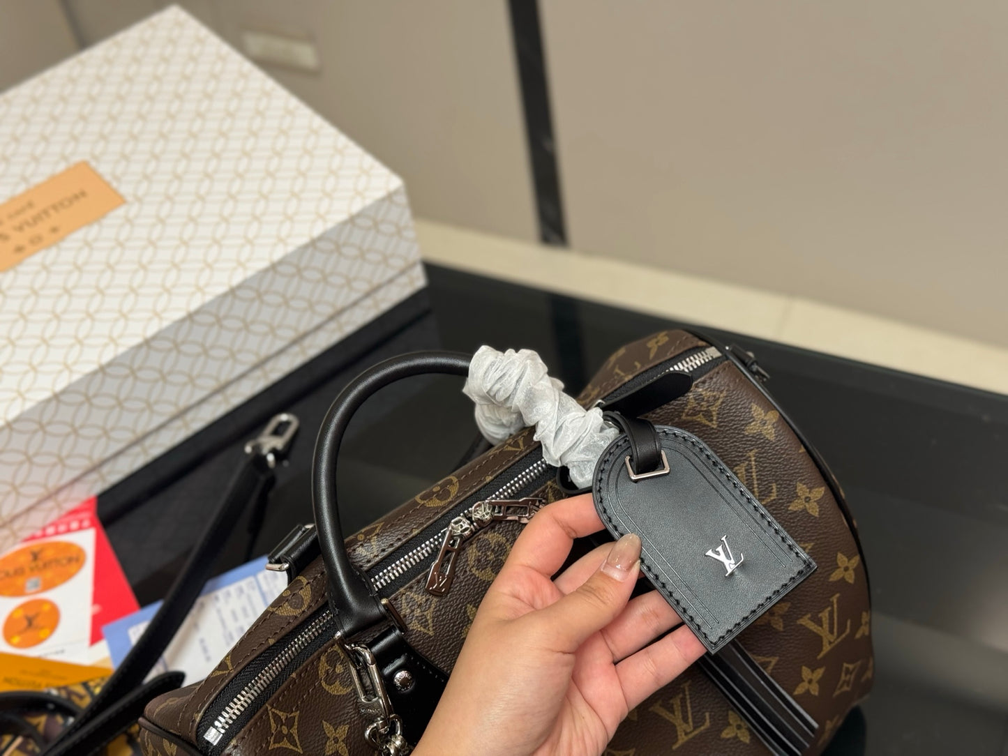 Louis new arrival 25ss keepall bag size: 30cm
