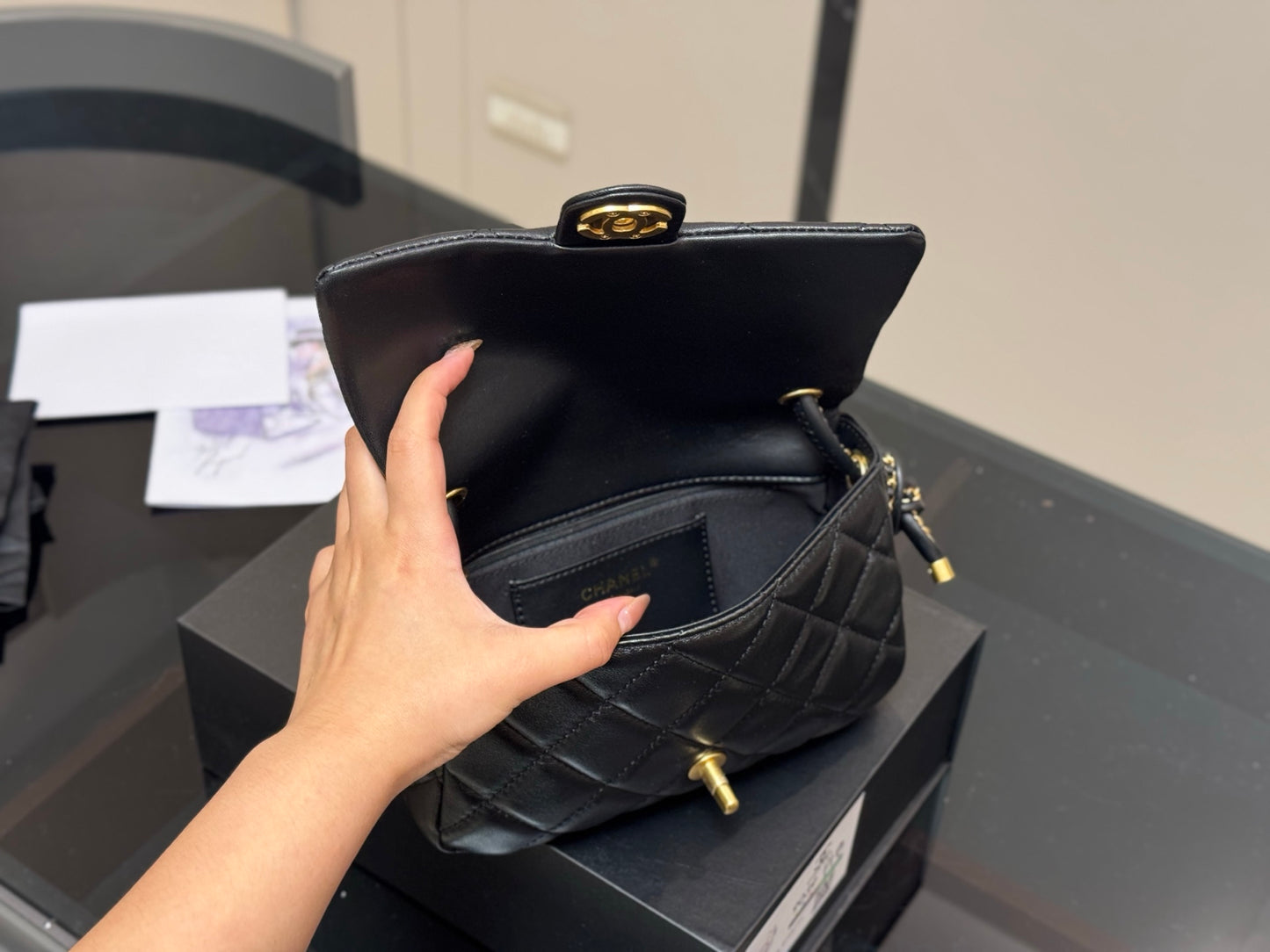 Cc new arrival woc chain bag size: 21*15 cm