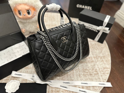 Cc new arrival vintage tote bag size:34 cm