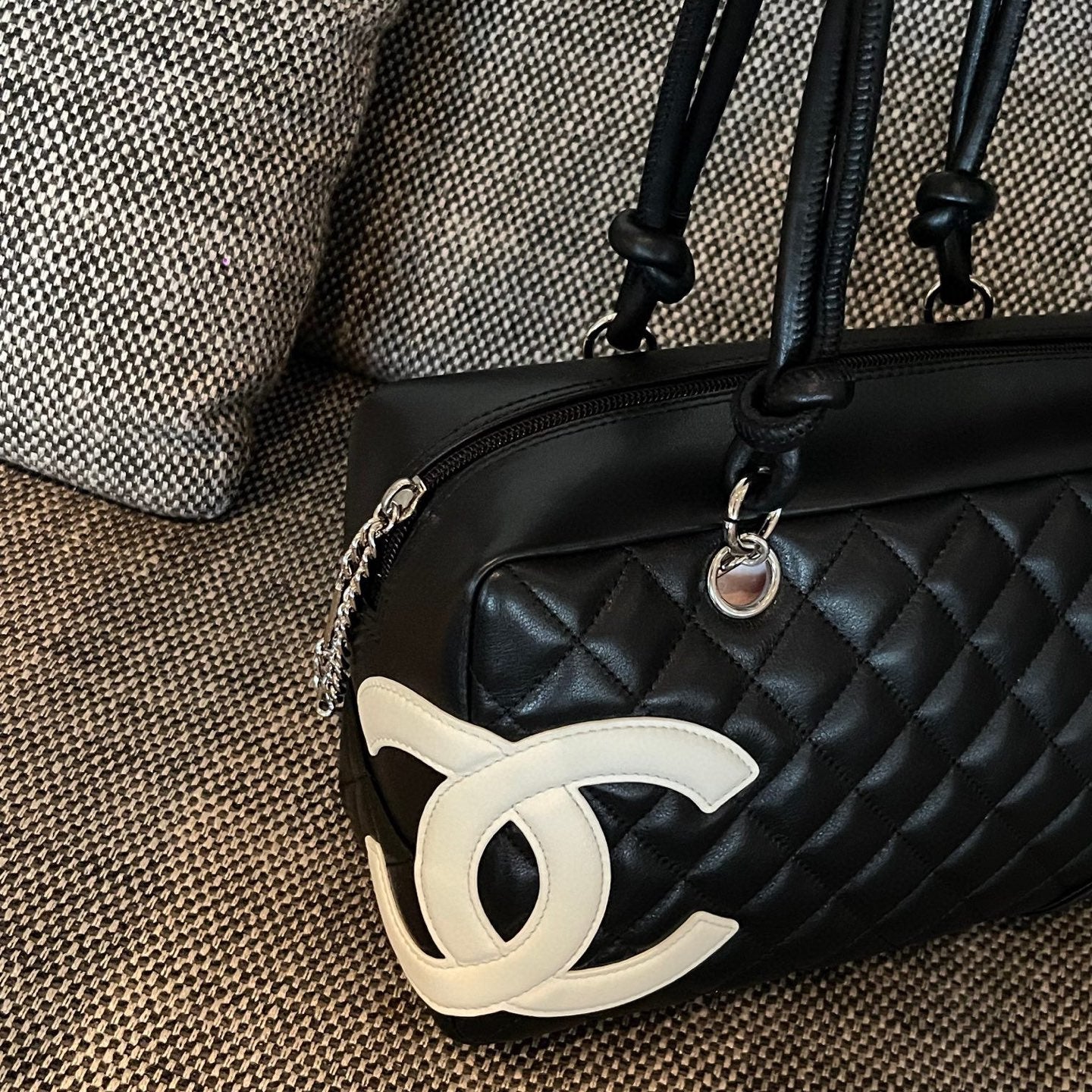 CC new arrival vintage 25ss bag size: 28 cm