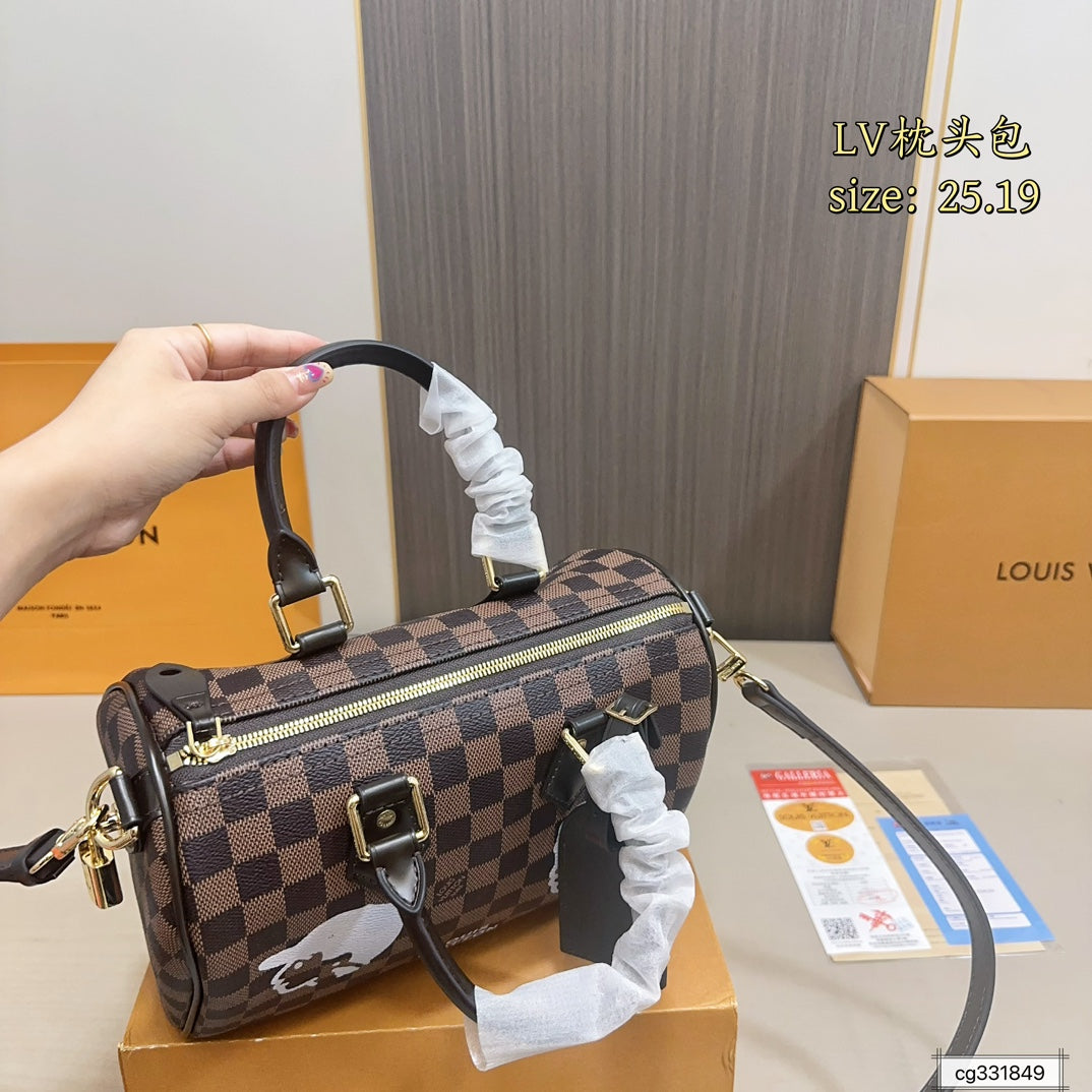 Louis new arrival speedy bag size: 25*19 cm