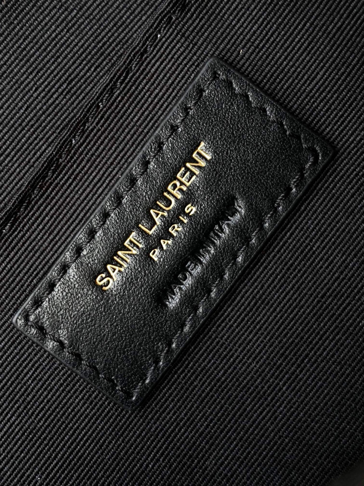 Y Lou Camera Bag In Quilted Leather