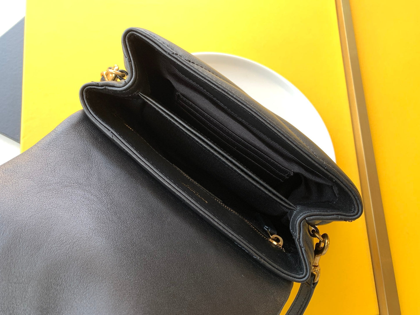 Y Loulou Toy Bag In Matelasse  Y Leather