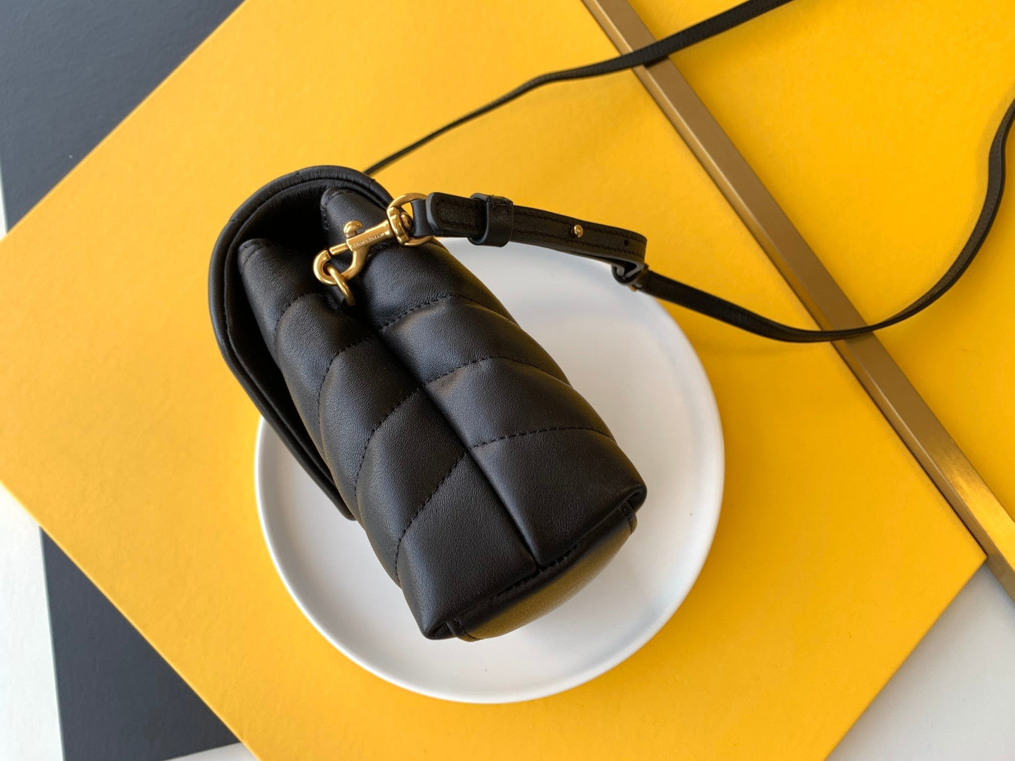 Y Loulou Toy Bag In Matelasse  Y Leather