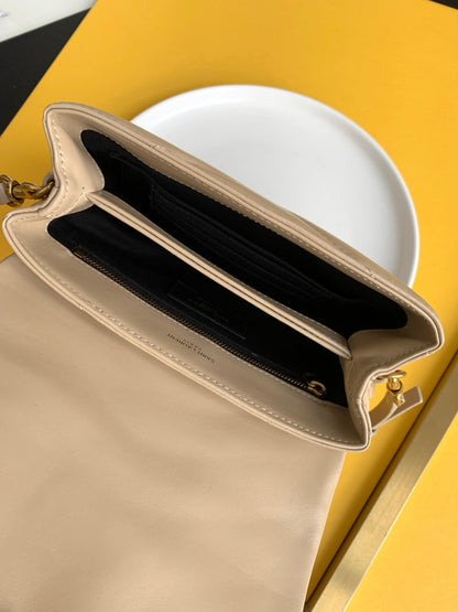 Y Loulou Toy Bag In Matelasse  Y Leather