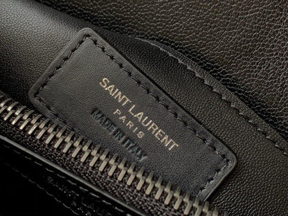 Y College Medium Quilted leather Bag