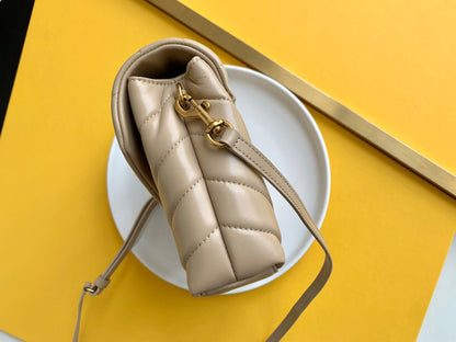 Y Loulou Toy Bag In Matelasse  Y Leather