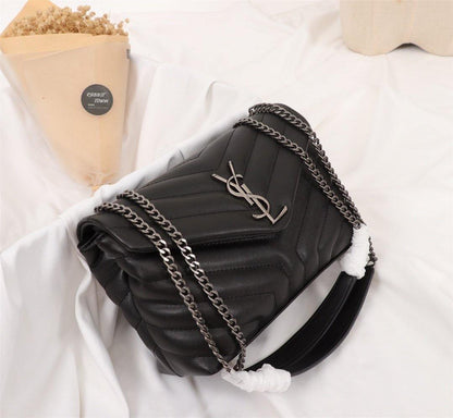 Y Loulou Medium In Matelasse Y Leather