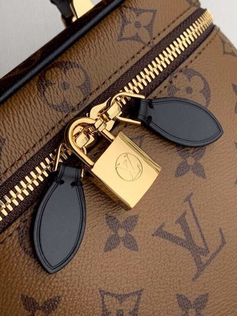 Louis M45165 Vanity Pm Monogram Reverse Bag