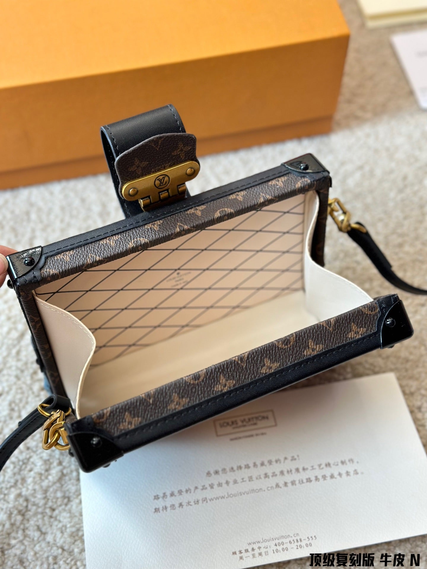L petite malle box bag